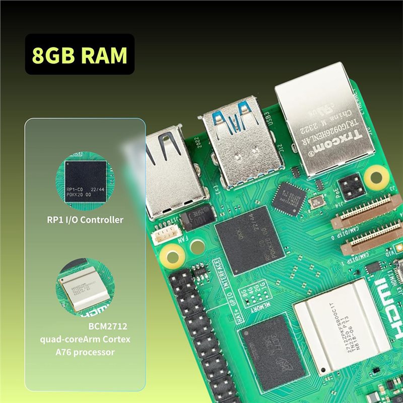 T23C For Irasptek Starter Kit  - Raspberry Pi 5 8Gb Kit 评论和价格